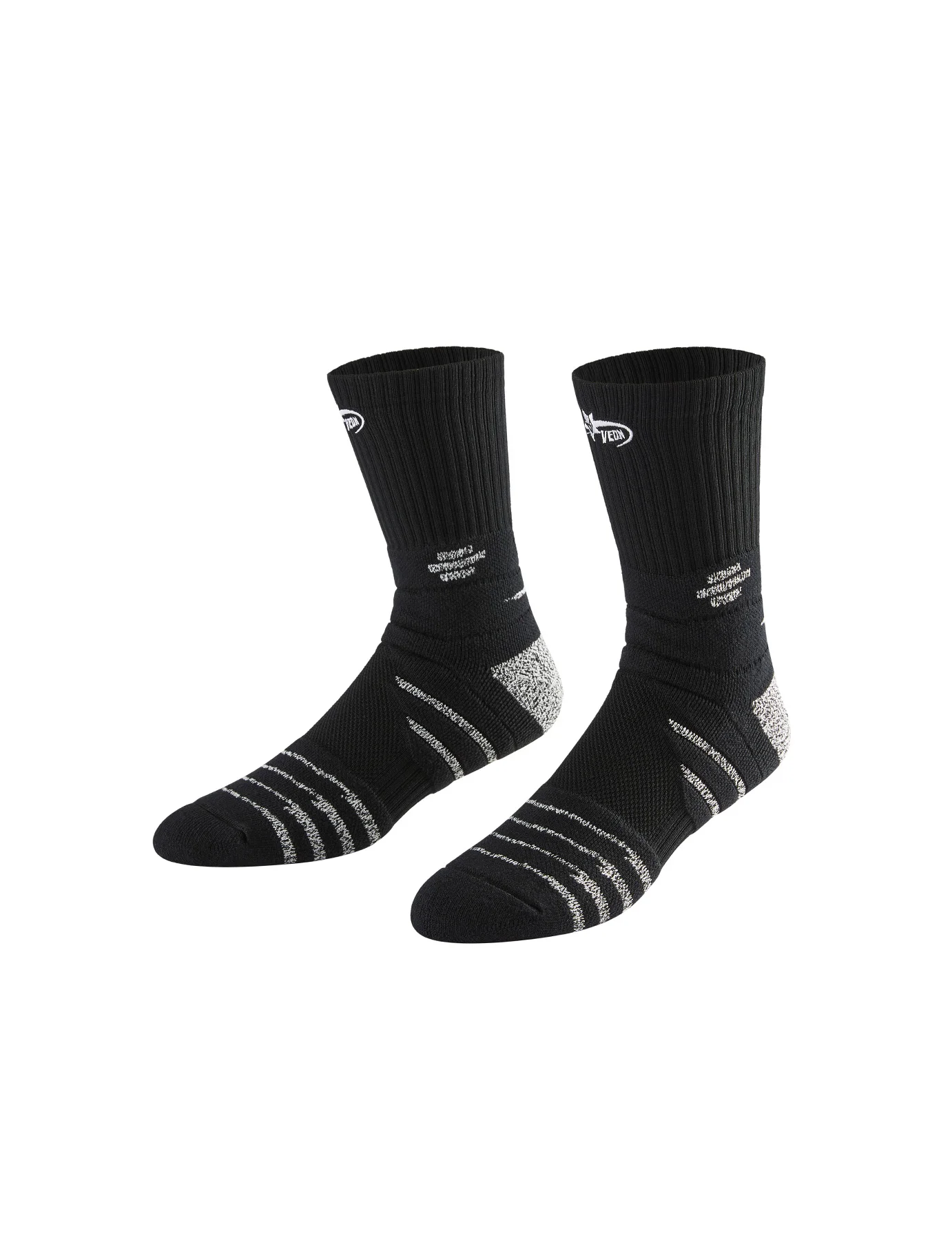 Cushioned Mens Basketball Socks - Side View