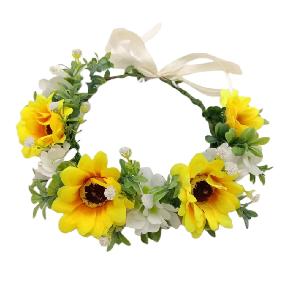Donegal FA-5639 - Cerchietto per capelli, rosa con fiori