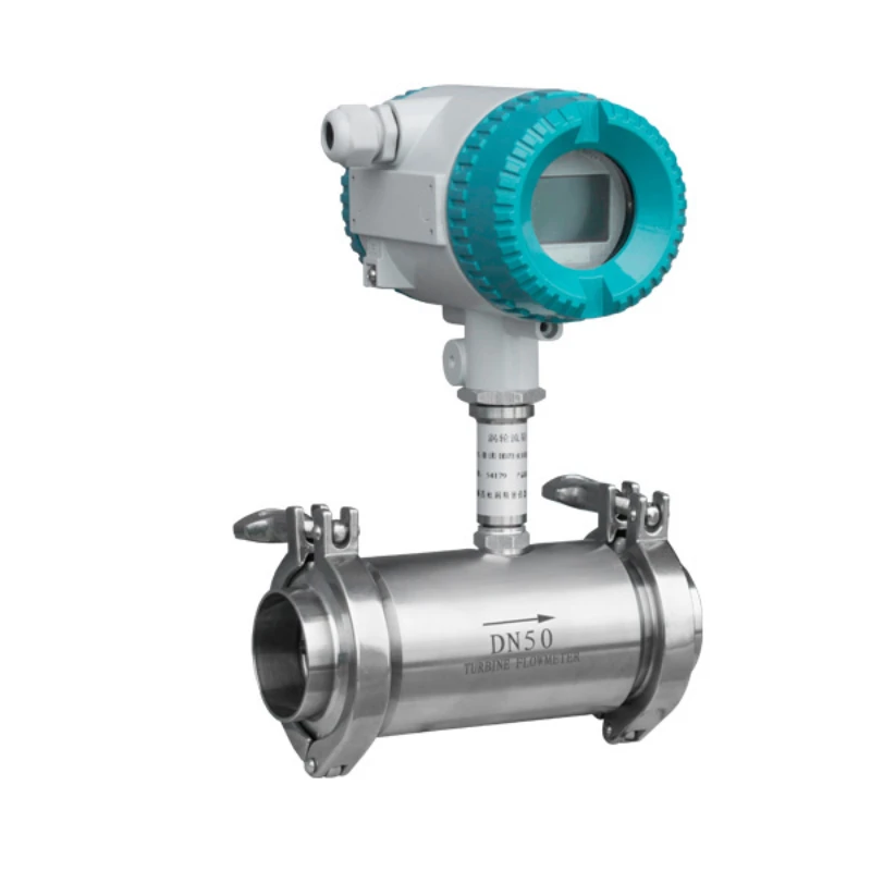 

Sanitary Edible Oil Flowmeter Liquid Turbine Flow Meter