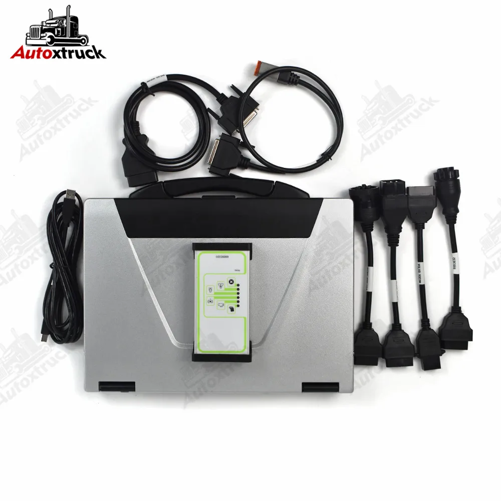 

Construction Equipment Trucks for volvo xtruck vocom Y1 vcads diagnostic scanner tool with CF52 CF-52 Laptop