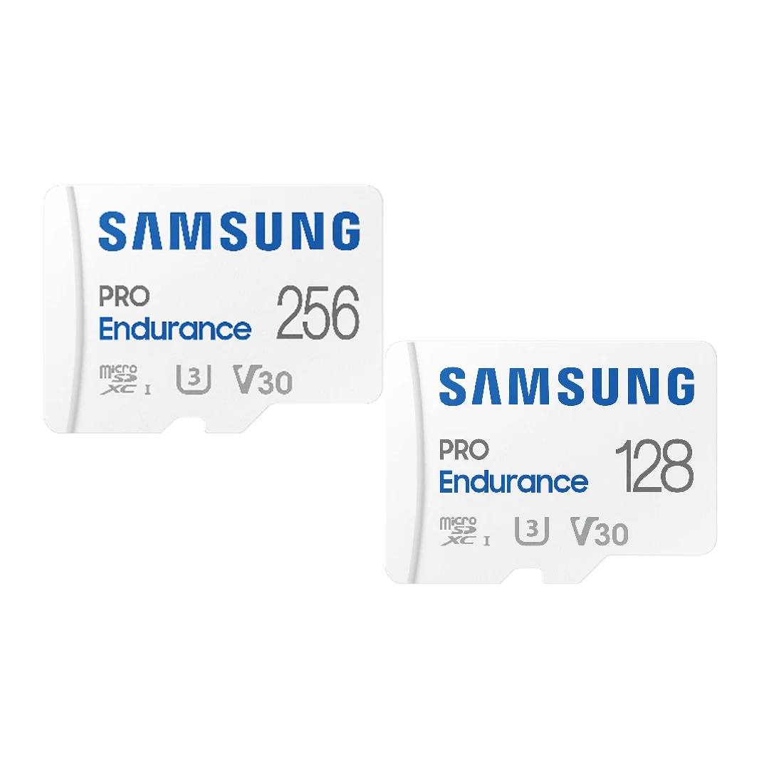 삼성 PRO Endurance 256GB 128GB 마이크로SD 메모리 카드 Class10 U3 V30 TF 카드 (대시캠, 바디캠, 보안 카메라용)