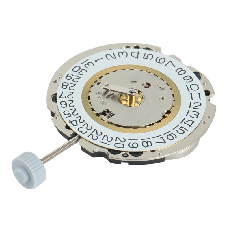 Rmoelle-Montre à quartz 705 avec affichage de la date, mouvement de montre standard, un bijou et une batterie à l'intérieur, 705