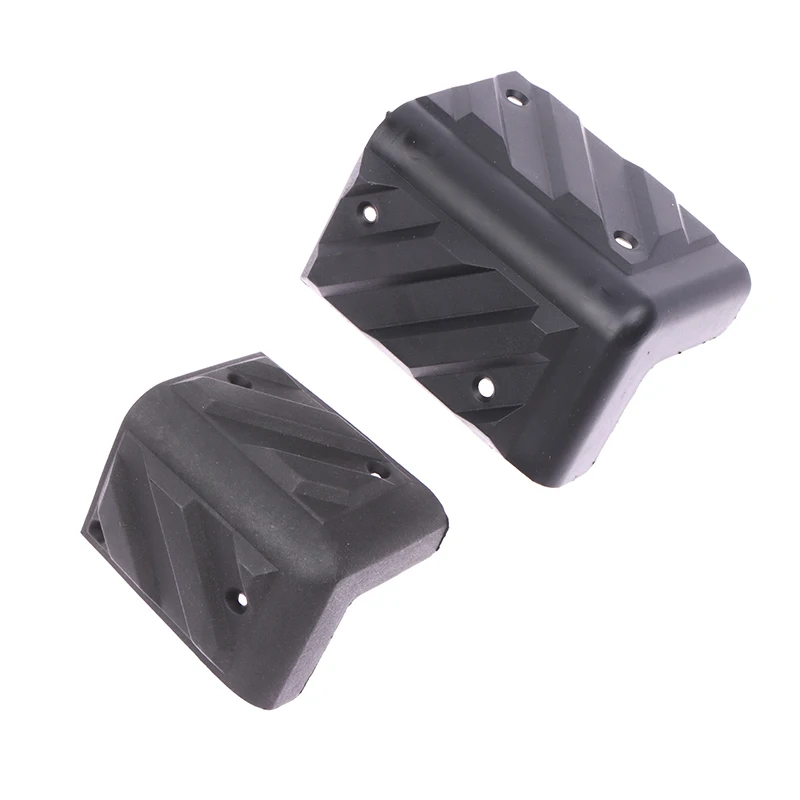 2Pcs 스피커 코너 검정색 플라스틱 직각 둥근 모양의 보호대 교체 기타 앰프 스테이지 캐비닛 액세서리