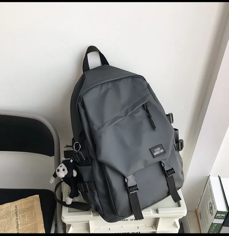 Backpack for Girls,Middle School, College Students,Versatile Flip Cover, Large Capacity Backpack for Junior High School Students 4