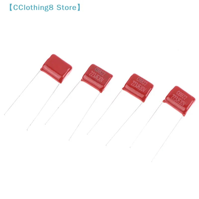 10Pcs Pro 223J 630V 22NF 0.022UF 커패시터 금속화 폴리프로필렌 기타 캡 CBB 일렉트릭 기타 베이스용 필름 캡【AliS8】