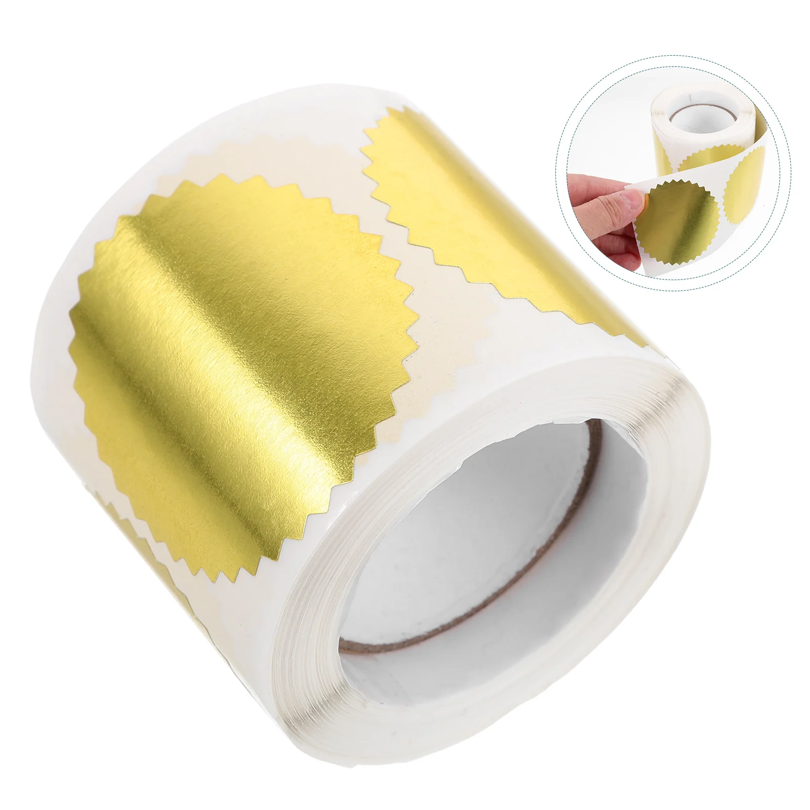 

Stamp Sticker Graduation Medals Stickers Embossed Seals for Certificate Diploma Sealing Creative Awards Foil Certificates
