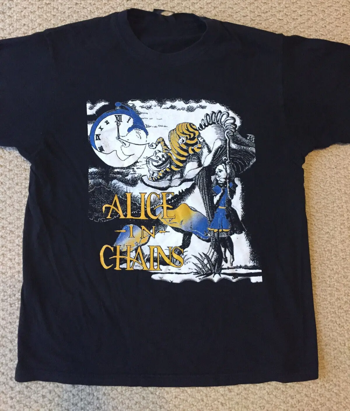 1996 Alice In Chains Vintage Band Promo Tee Shirt