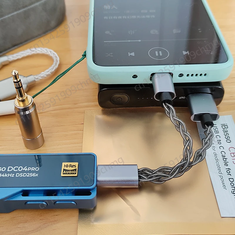 IBASSO CB19 USB C ̺    ̺  C-C  Cayin HIBY FIIO TANCHJIM MOONDROP DAC ڴ
