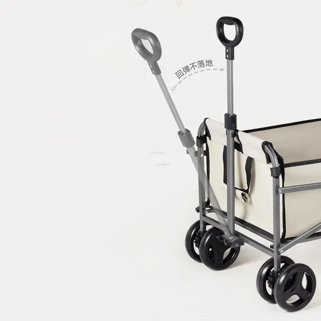 Északi Kültéri Kempingkocsik Otthoni Kerti Szekerek Összecsukható Kocsi Kert - Image 4