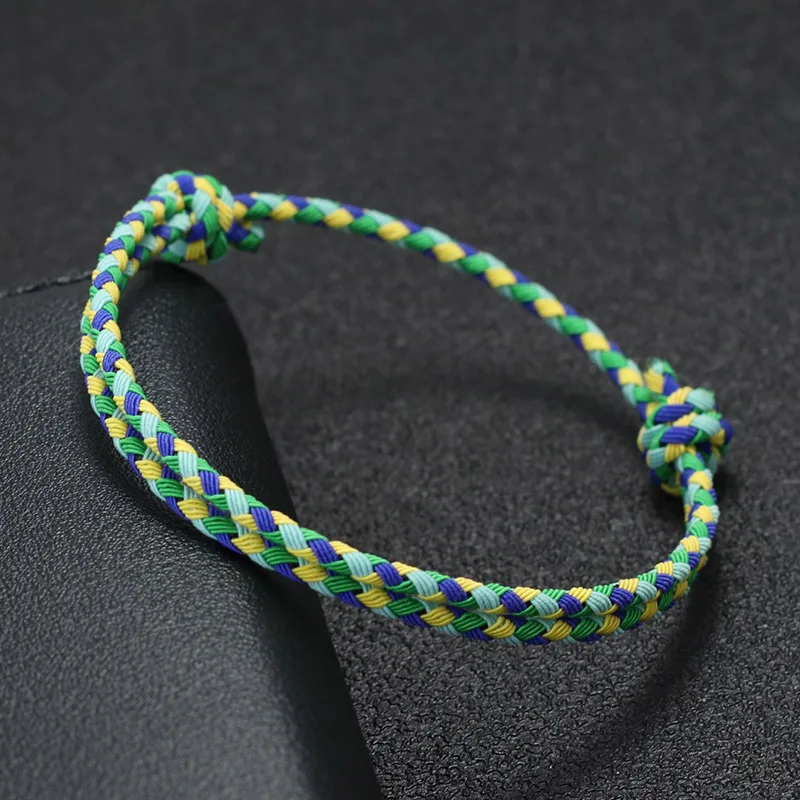 Handmade Peruvian Knot Adjustable Unisex Bracelet