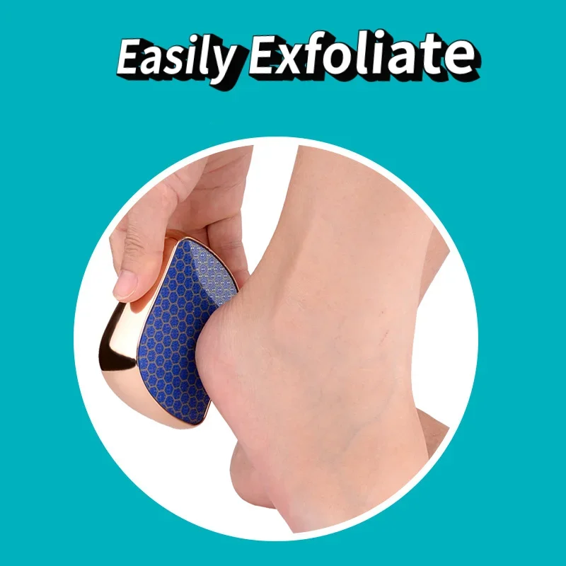 Nano Glass Foot Scrubber Foot Plate File Rasp Callus Remover Peeling Artifact Peeling Grater Care Pedicure Tools