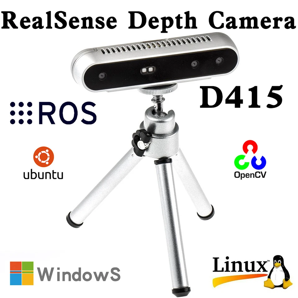 Realsense-アクションカメラd415,Intel 3Dスキャンセンサー