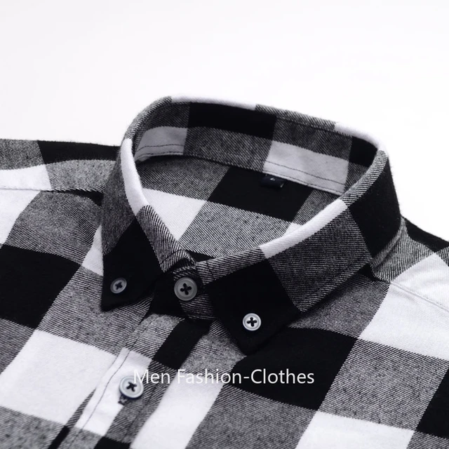 2023 New Autumn and Winter Thicken Plaid Shirt for Men Over Jacket Men  Casual Classic Double Pockets Mens Shirts - AliExpress