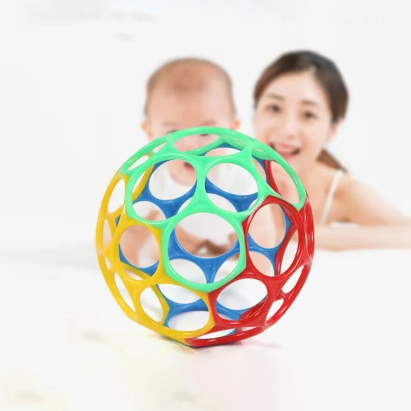 Baby Toys Rattles Kids Educational Toys Grasping Holes Balls For Newborn Cribs Stroller Soft Safety Hand Bells Baby Speelgoed 2