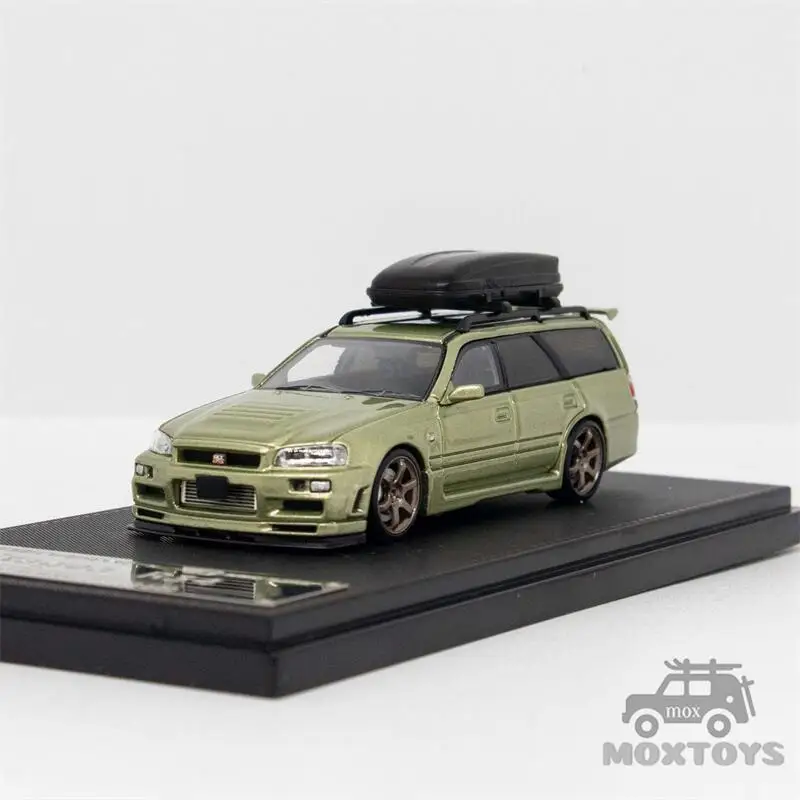 4R-257 Street Weapon 1/64 日産 GTR Stagea Street Weapon 1:64 Nissan Stagea Skyline GT-R R34 Wagon