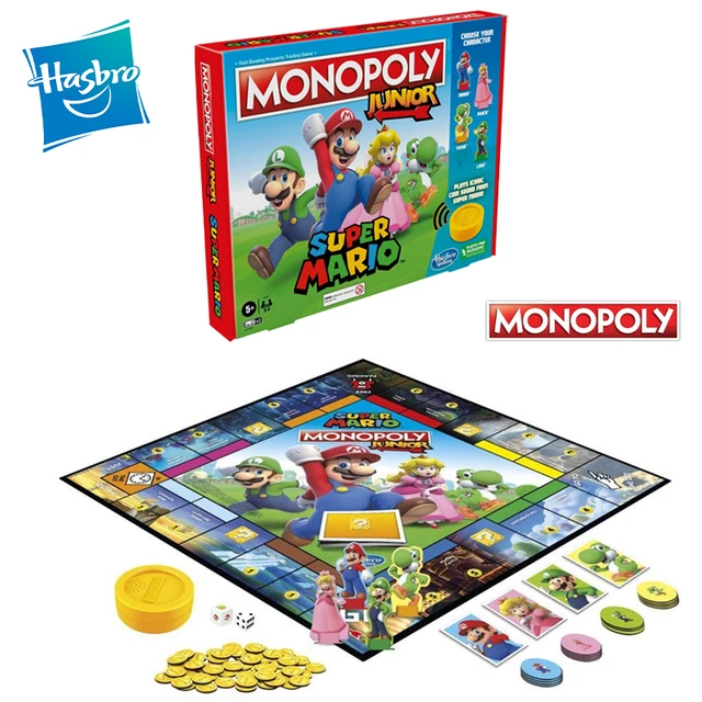 The Game of Life Super Mario Premium Edition Board Game by Hasbro, Nintendo