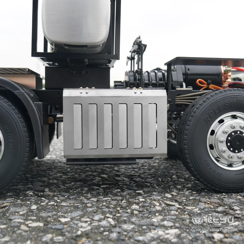 LESU 3363 Metal Chassis 1/14 RC Tamiyay 56352 8*8 Tractor Truck Servo Motor Outdoor Toys TH15089 5