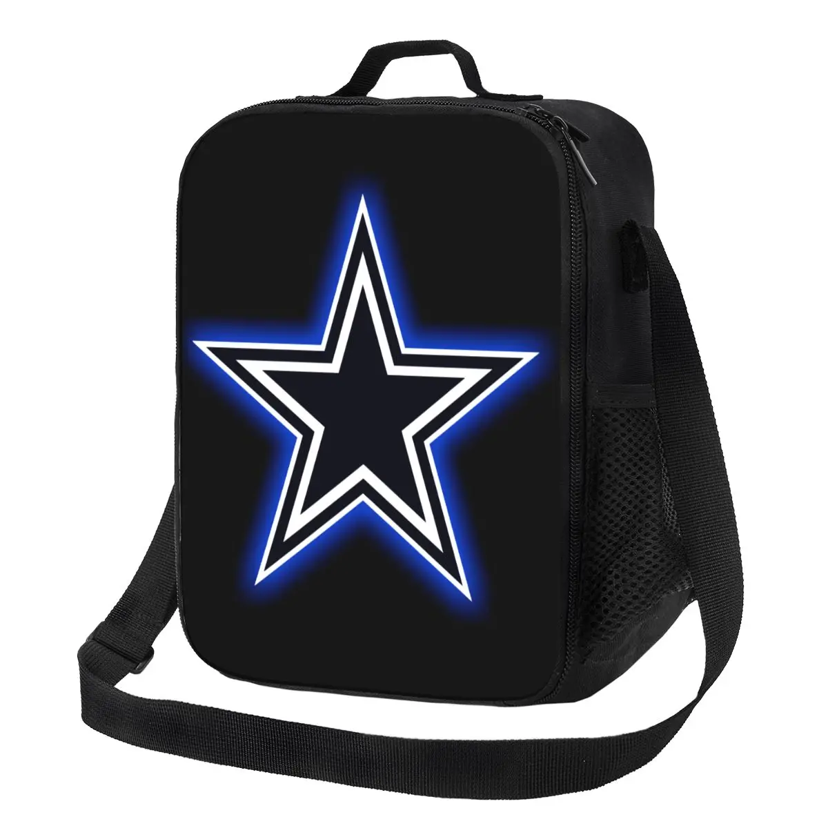 

Custom Cowboy Star Lunch Bag Women Cooler Thermal Insulated Lunch Boxes for Student School