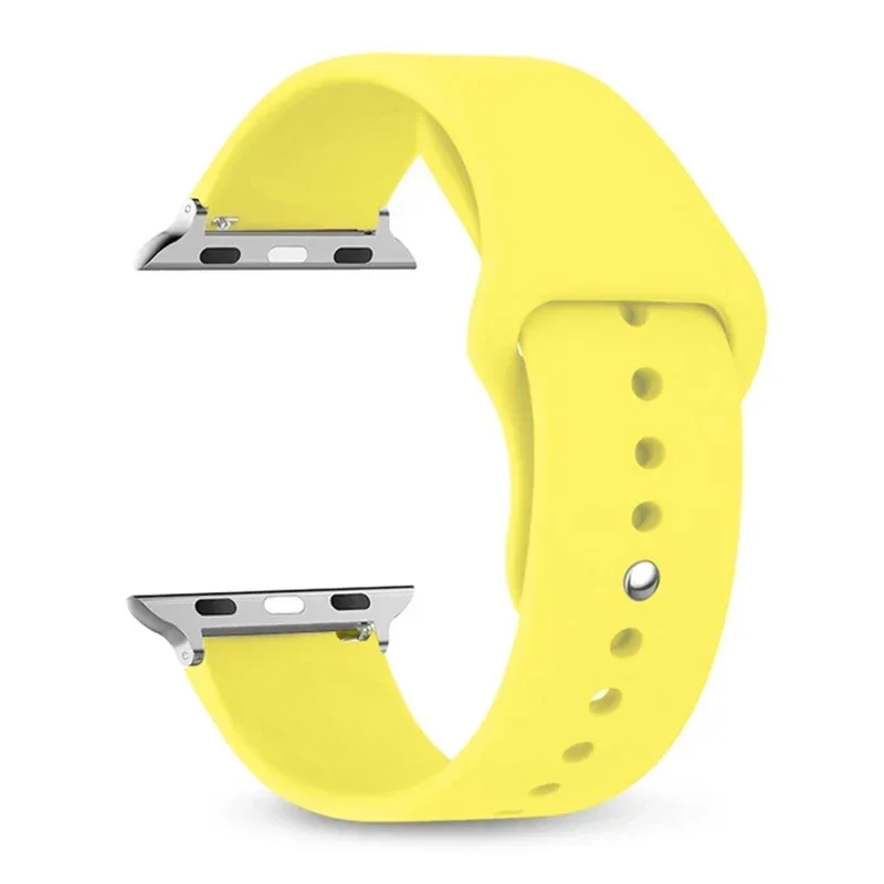 Premium Soft Silicone Smartwatch Strap - Universal Fit Bracelet