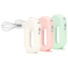 Electric Eggbeater Electric Hand Mixer USB Charging 4 Level Adjustment Electric Eggbeater Handheld Milk Frother for Home Kitchen 6