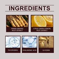 Ginseng Extract Facial Essential Oil Firming Fade Fine Lines Moisturizing Skin Rejuvenation Non-Greasy Nourishing Face Essence 2