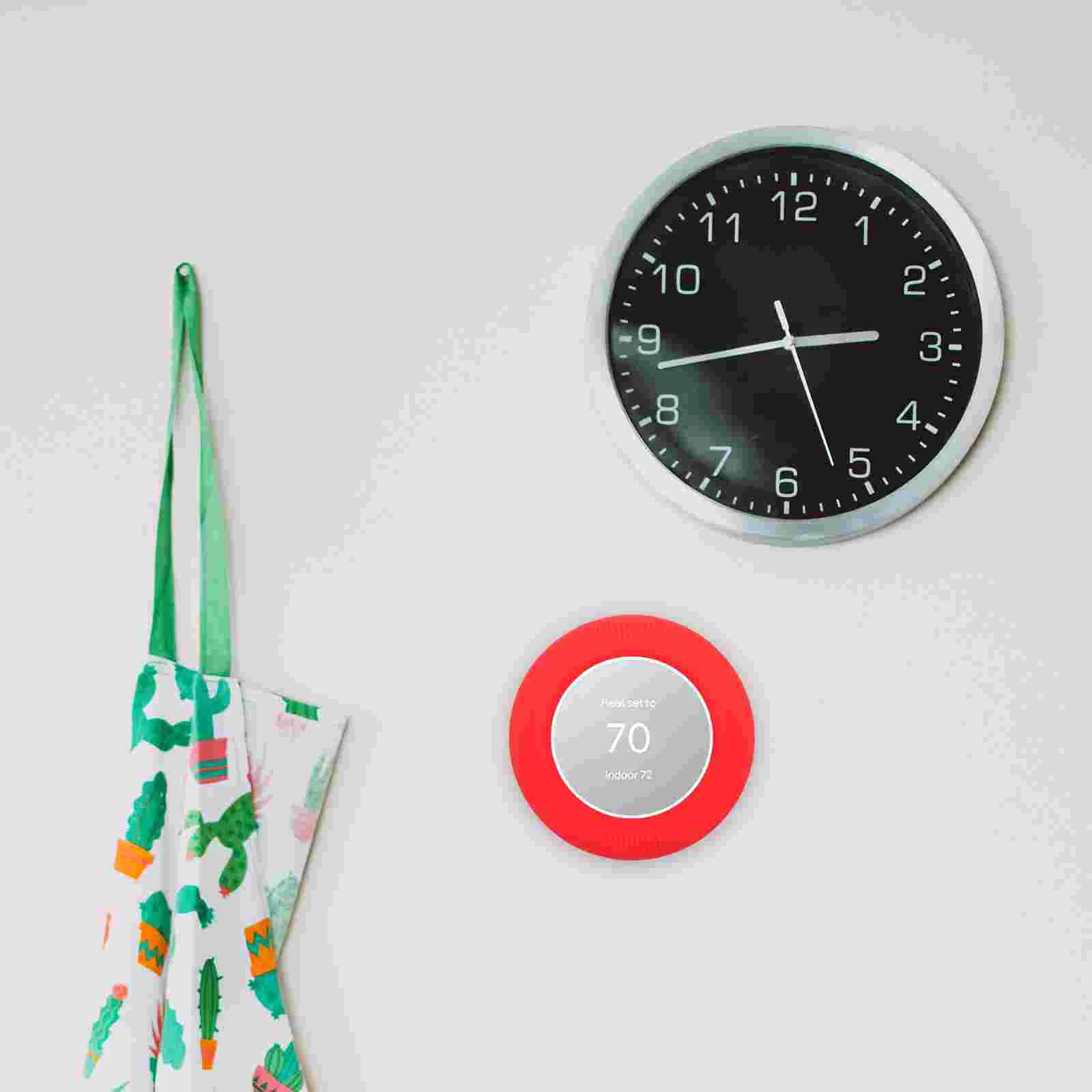 

Silicone Wall Plate Cover Fingerprint Resistant Protector Compatible for Nest Learning Thermostat