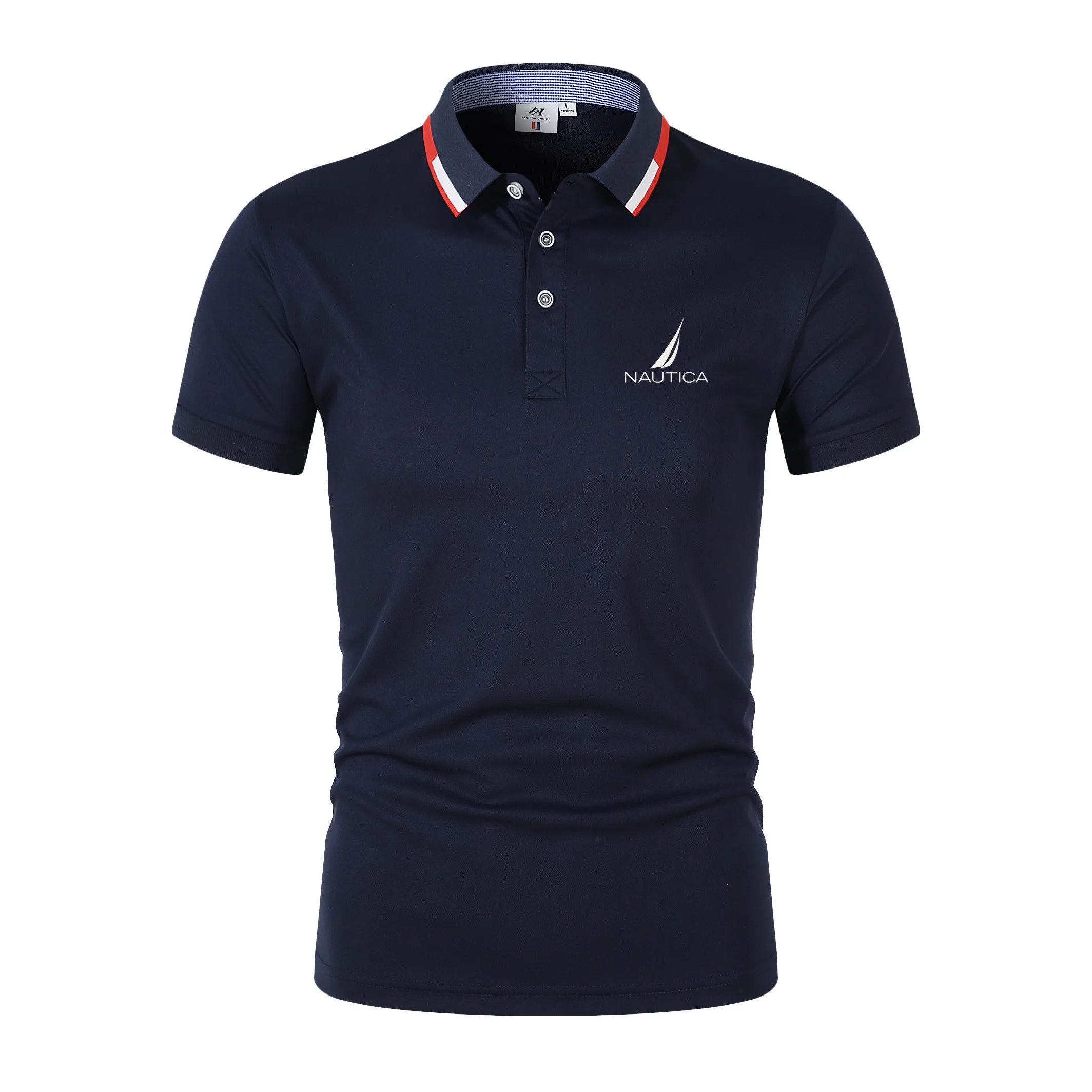 

Summer Polo Shirt Casual Men's Clothing Men's High Quality Casual Business Short Sleeve T-shirt Men's Sports Polo Shirt