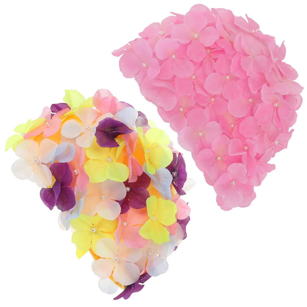 

2 шт., женская шапочка для плавания с длинными волосами