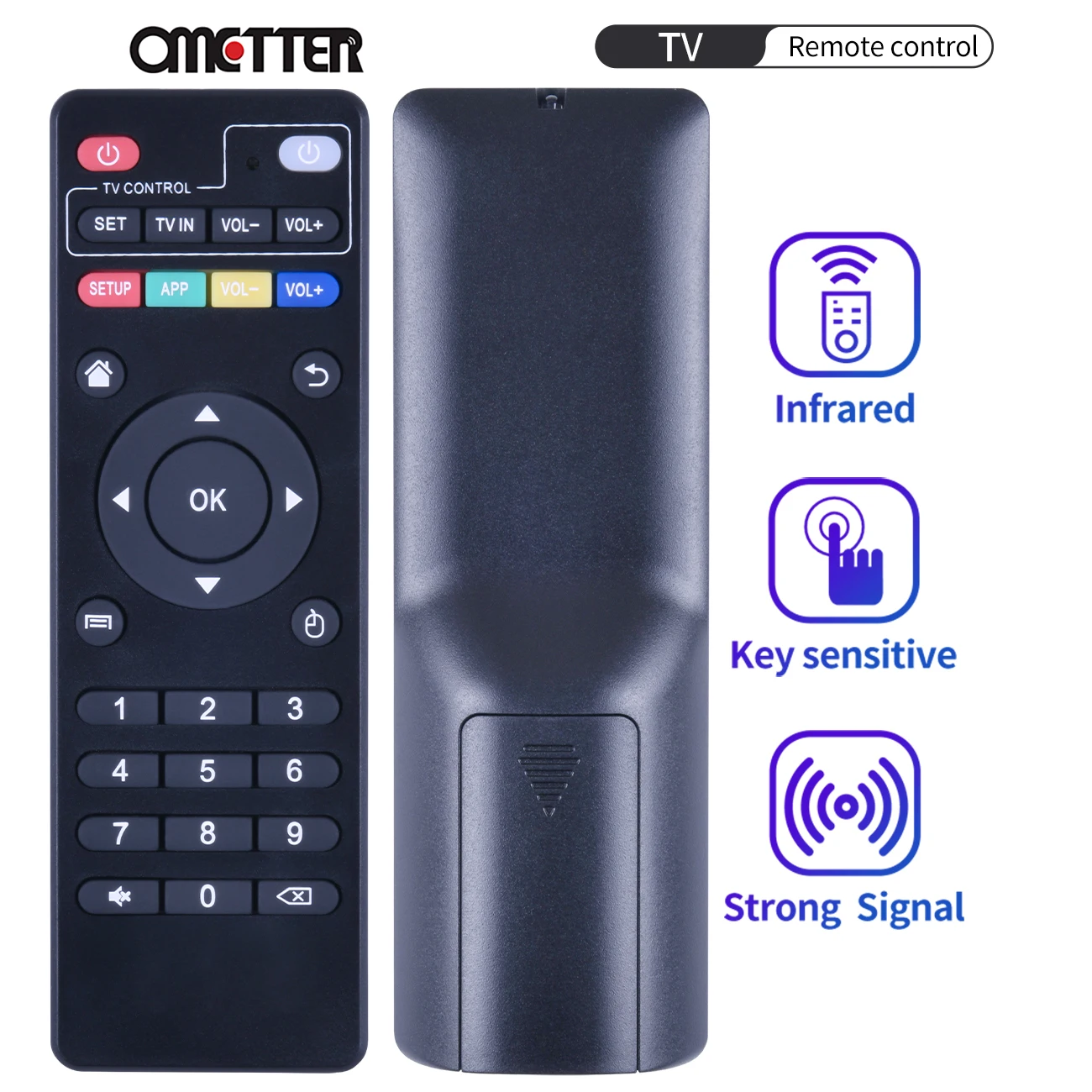 Remote Control for Android Smart TV Top Box For MXQ MXQPRO MXQ4K M8S