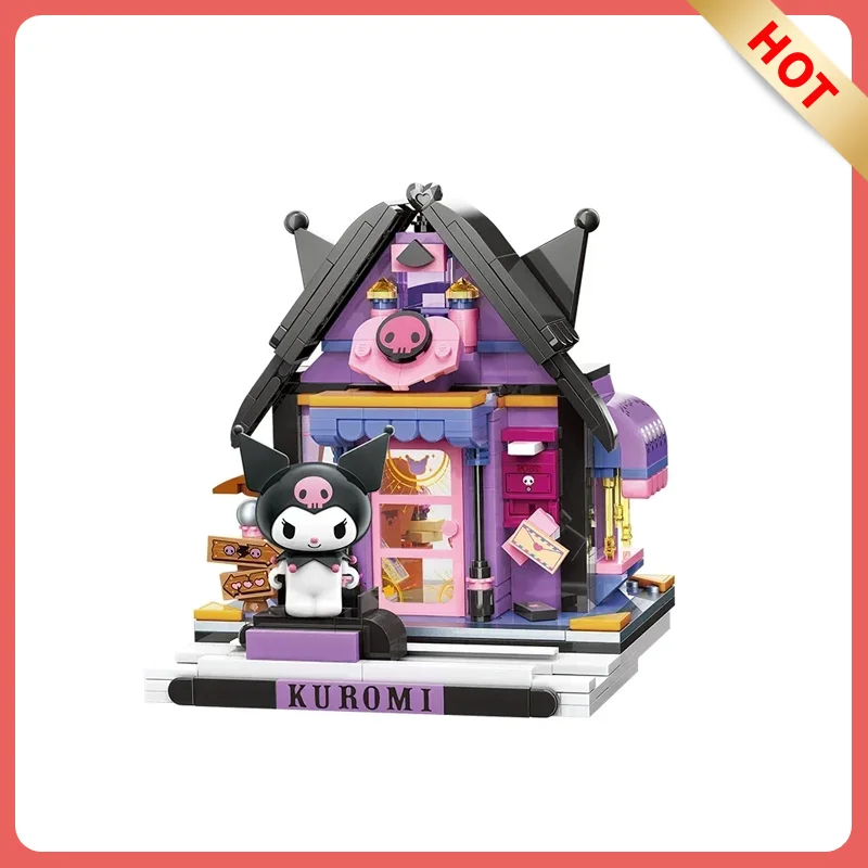 

Keeppley Building Blocks Sanrio Assembled Toys Cute Kuromi Cinnamoroll Model Education Toys Children's Gifts Birthday Gifts