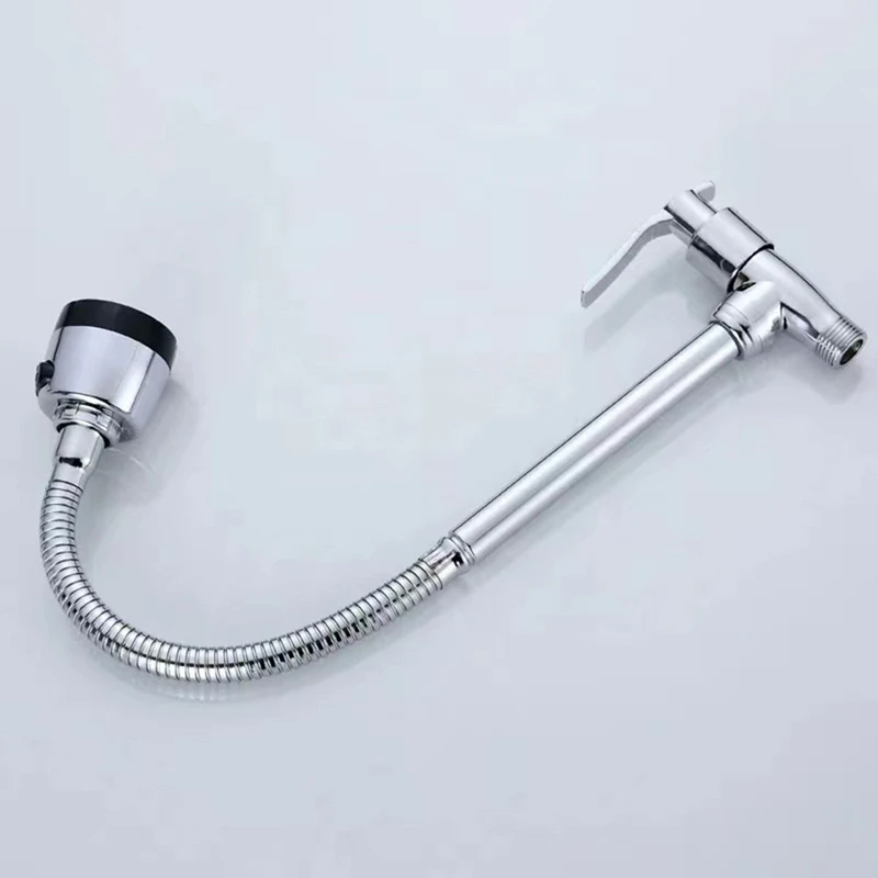 ABYN-Kitchen Faucet Stretchable Flexible Faucet With Nozzle Sink Washing Faucet Hanging Washing Faucet 2