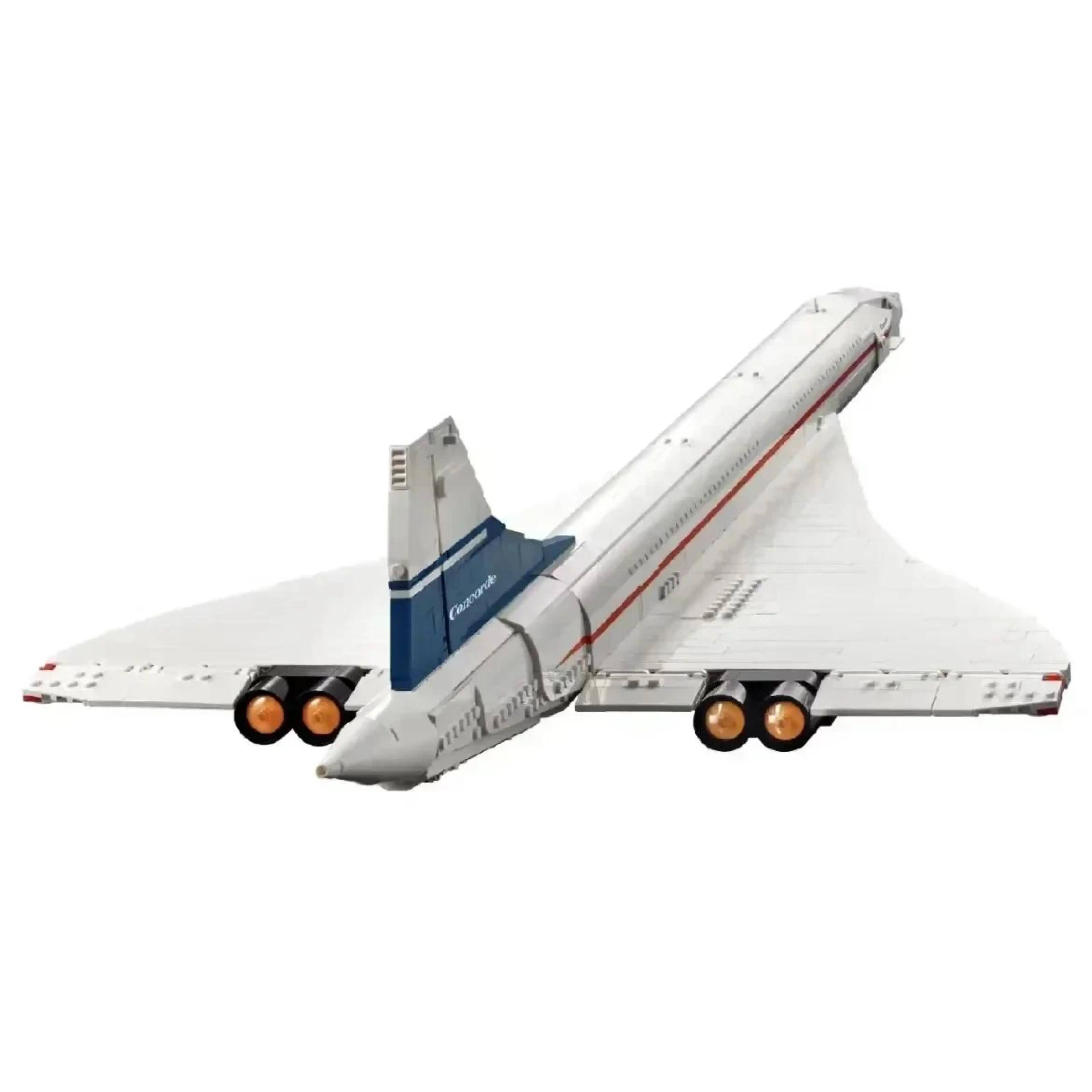 10318 Concorde Airbus Building Blocks Technical 105CM AirPlane Model Brick Educational Toys for Children Christmas Gifts 5