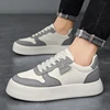 2025 New Men's Casual Shoes Fashion Soft Man Sports Shoe Students Lace-up Light Sneakers for Men Versatile Shoes 2