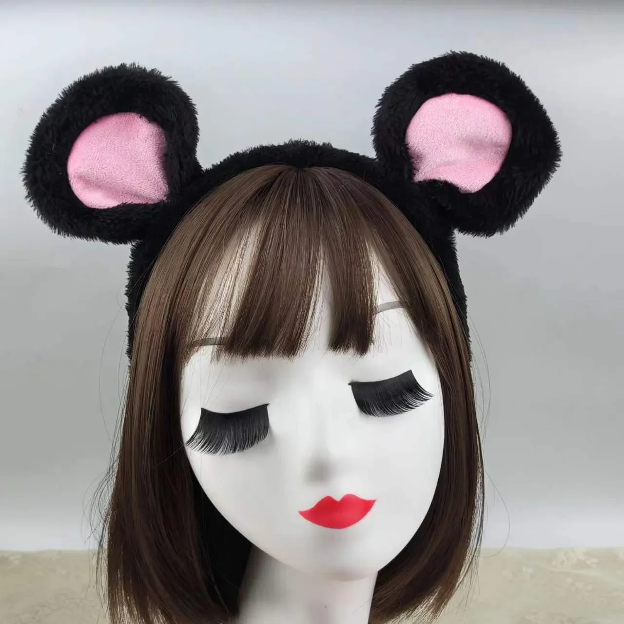 Disfraz De Cosplay,Conjunto De Disfraz De Animal Con Orejas Y Cola Para Cosplay Diadema Con Orejas De Animales Juego De Rol Disfrazarse Diadema Para Fiesta Tematica De Disfraces De