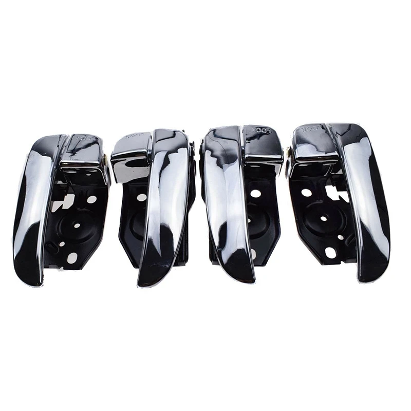 

4 шт. новые хромированные передние, задние, левые, правые внутренние дверные ручки для Hyundai Sonata 01-05 82610-3D010 826203D010