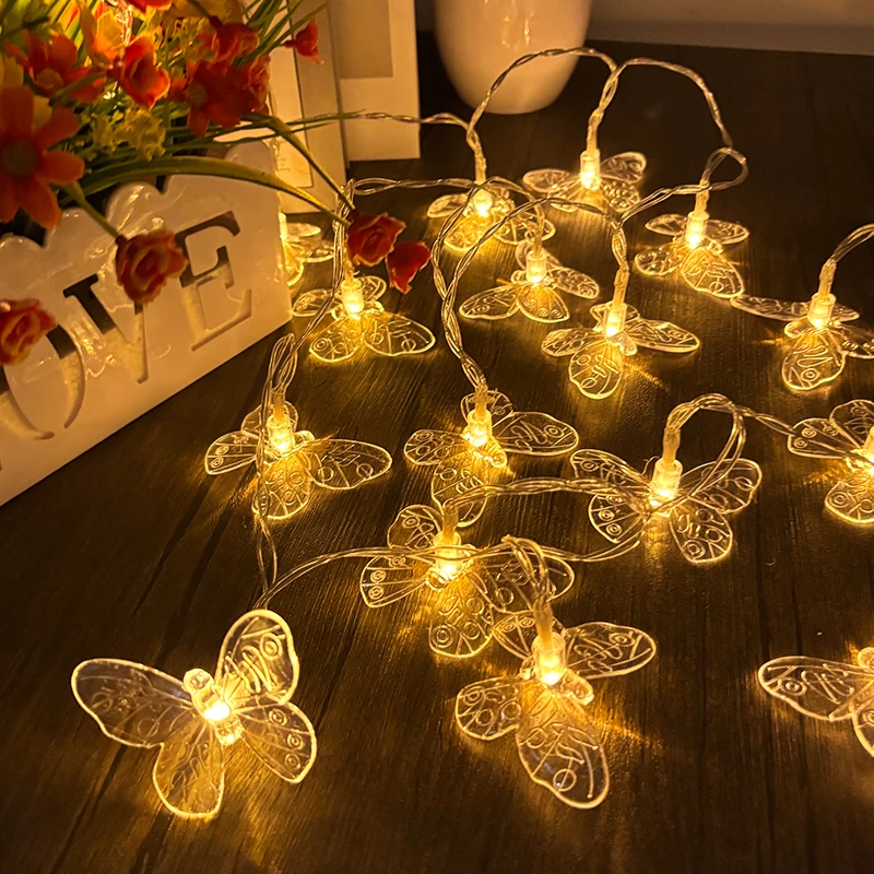 1–10M LED Butterfly String Lights 4
