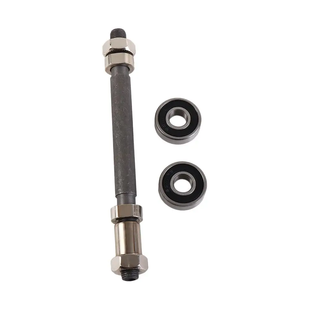 Tool MTB Bike Bike Shaft Cycling Supplies Bike Axle Steel Wheel Hub Front Rear Axle Bike Bearings Bicycle Hub Axle Axle Lever
