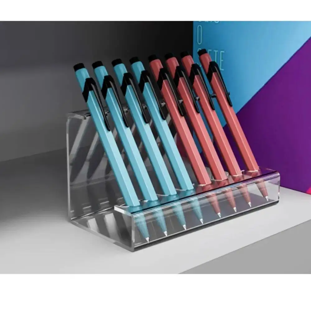 1PC Transparent Acryl Stift Halter Lagerung Lippenstift Lip Gloss Eyeliner Augenbraue Multifunktionale Display Rack – Detail 1