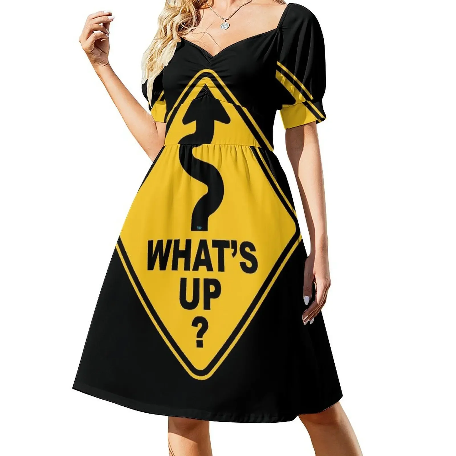 thumbnail image 1 of ¿Qué tal? Vestido sin mangas para mujer, ropa de noche de lujo., 1 of 7