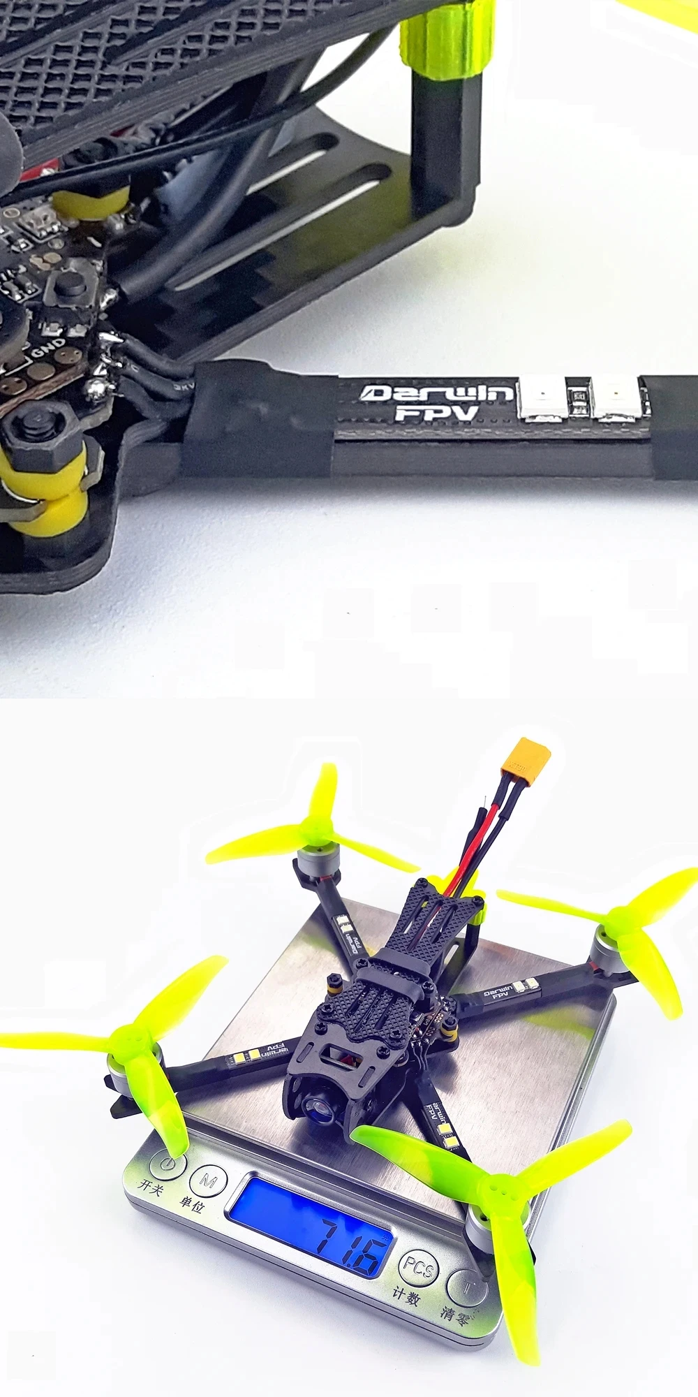 Description Picture 5 of itemDarwinFPV Baby Ape Pro V2 FPV Drone PNP 142mm 3inch Quadcopter Caddx Ant Camera F4 AIO Flight Controller 1104 Brushless Motor