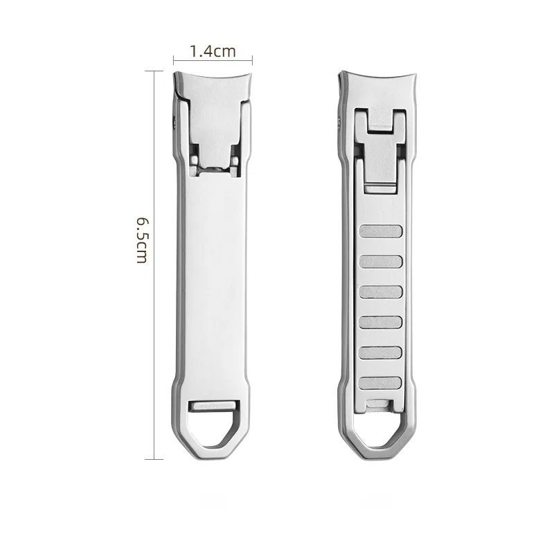 Ultra-Thin Nail Clippers Collapsible Portable Travel Fingernail Keychain Nail Scissors Cutter Stainless Steel Manicure Tools nail clipper,nail clippers