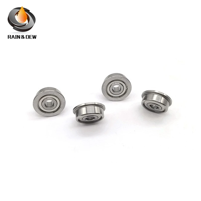 Flange Bushing Ball Bearings 10PCS F623ZZ 3X10X4 mm Bearing F604ZZ F605ZZ F606ZZ F608ZZ F623ZZ F624ZZ F625ZZ F626ZZ F635ZZ