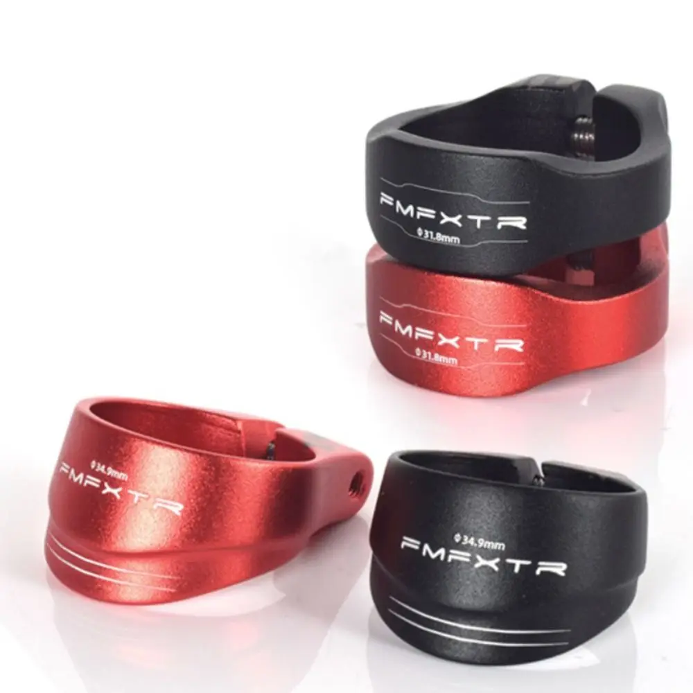 Abrazadera Rápida Para Tija De Sillín - Aleación Aluminio, 34.9 Mm, Color Titanio