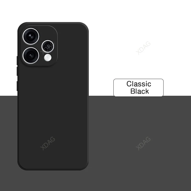 Liquid Silicone Soft Bumper Phone Case with Internal Flocking and Enhanced Protection