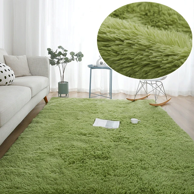 

14571 Hairy Rainbow Rugs for Children Bedroom Soft Furry Carpets Living Room Kids Baby Room Nursery Playroom Cute Room Decor Are