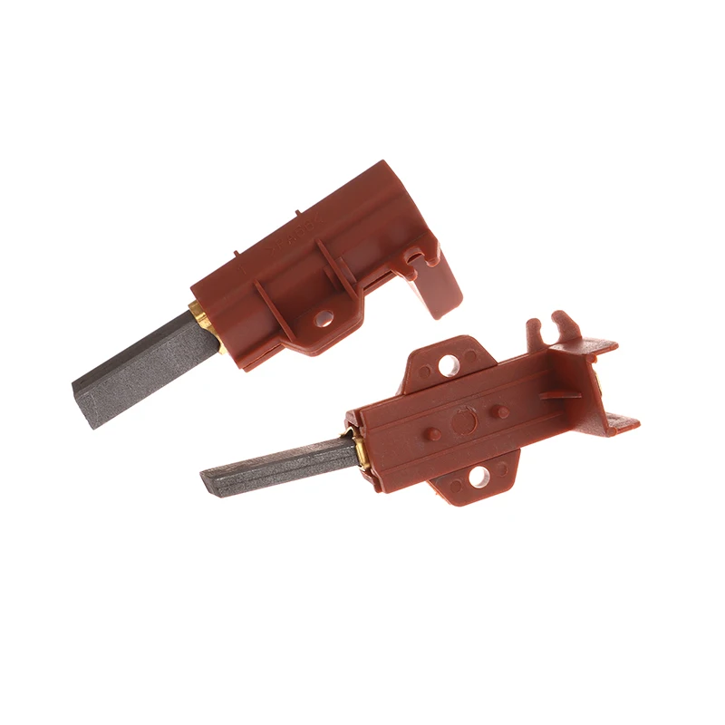 Washing Machine Carbon Brush 2pcs Washing Machine Motor Carbon Brush And Holder Brushes Coal Electric Motors For Ariston Indesit Welling