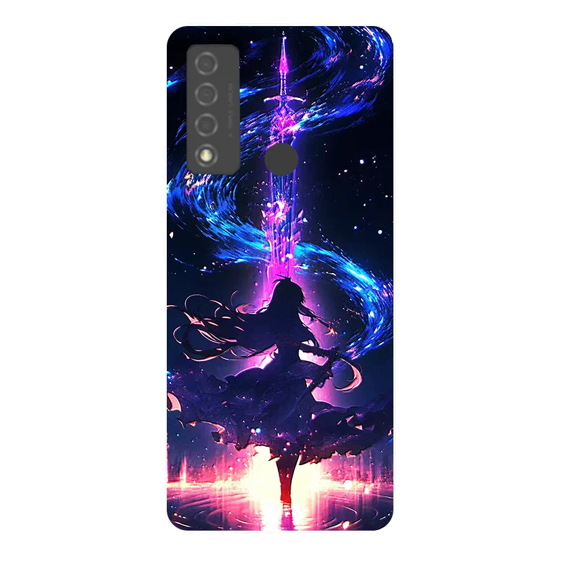 Lovely Panda Wolf Soft Silicone Back Cover
