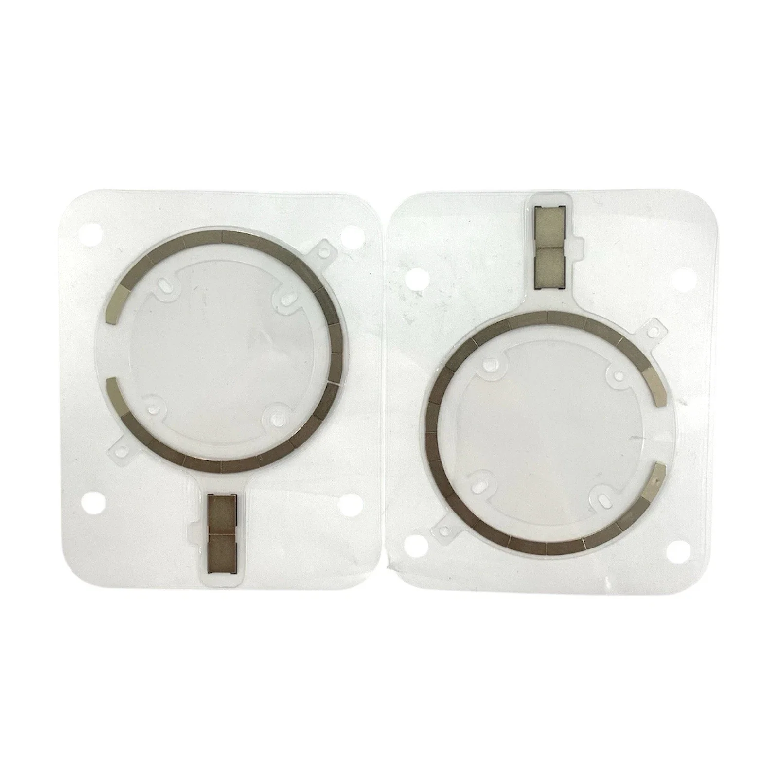 MagSafe 후면 커버 유리 무선 충전 마그넷 링 교체용 2세트 (아이폰 15, 16, 13, 17 Pro Max, mini, 14Plus 호환)