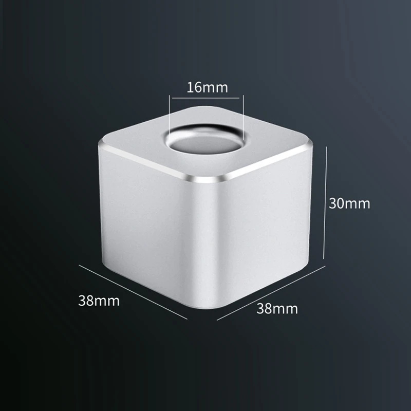 Portable Metal Pen Holder Aluminum Pen Holder with Non-Slip Pad - Versatile Desk Organizer for Bathroom & Office Supplie 6