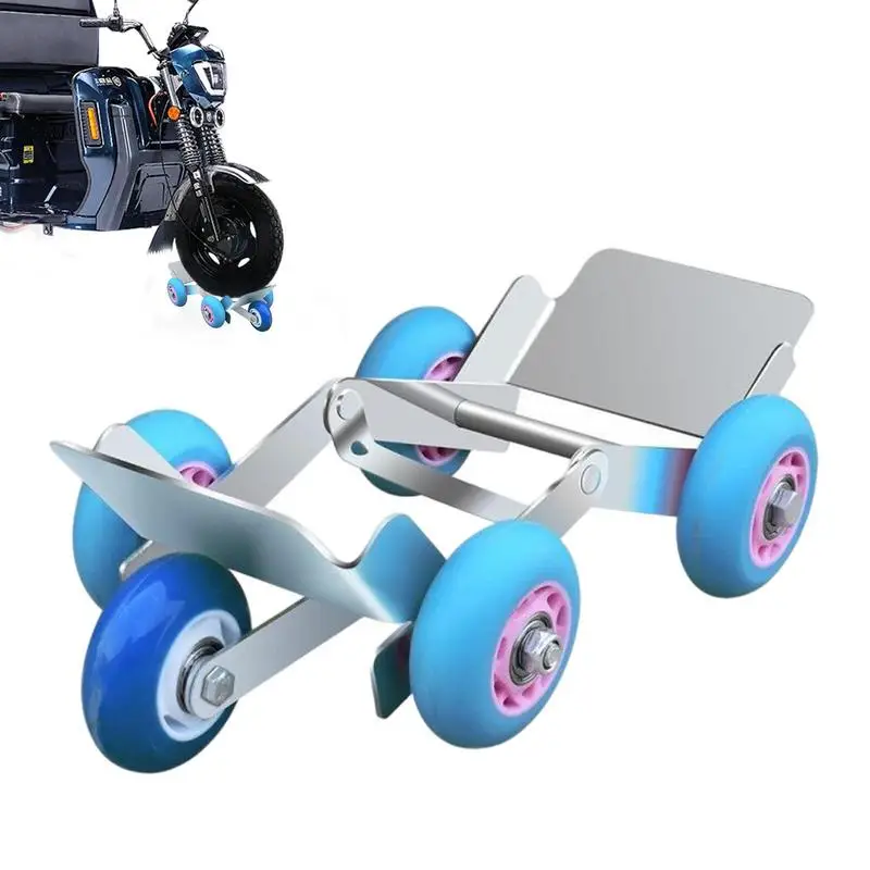 

Bicycle Rolling Dolly Thickened Portable Furniture Mover With Wheels Household Supplies Bike Trailer For Bikers Cycling Lovers
